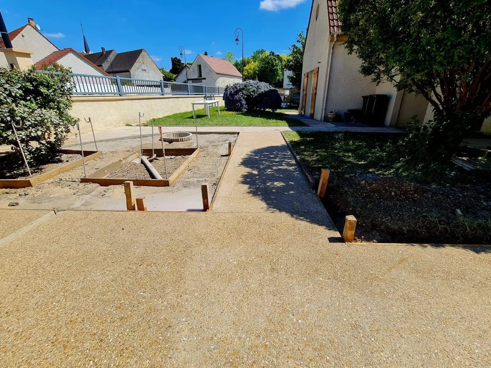 Aménagement d’une cour