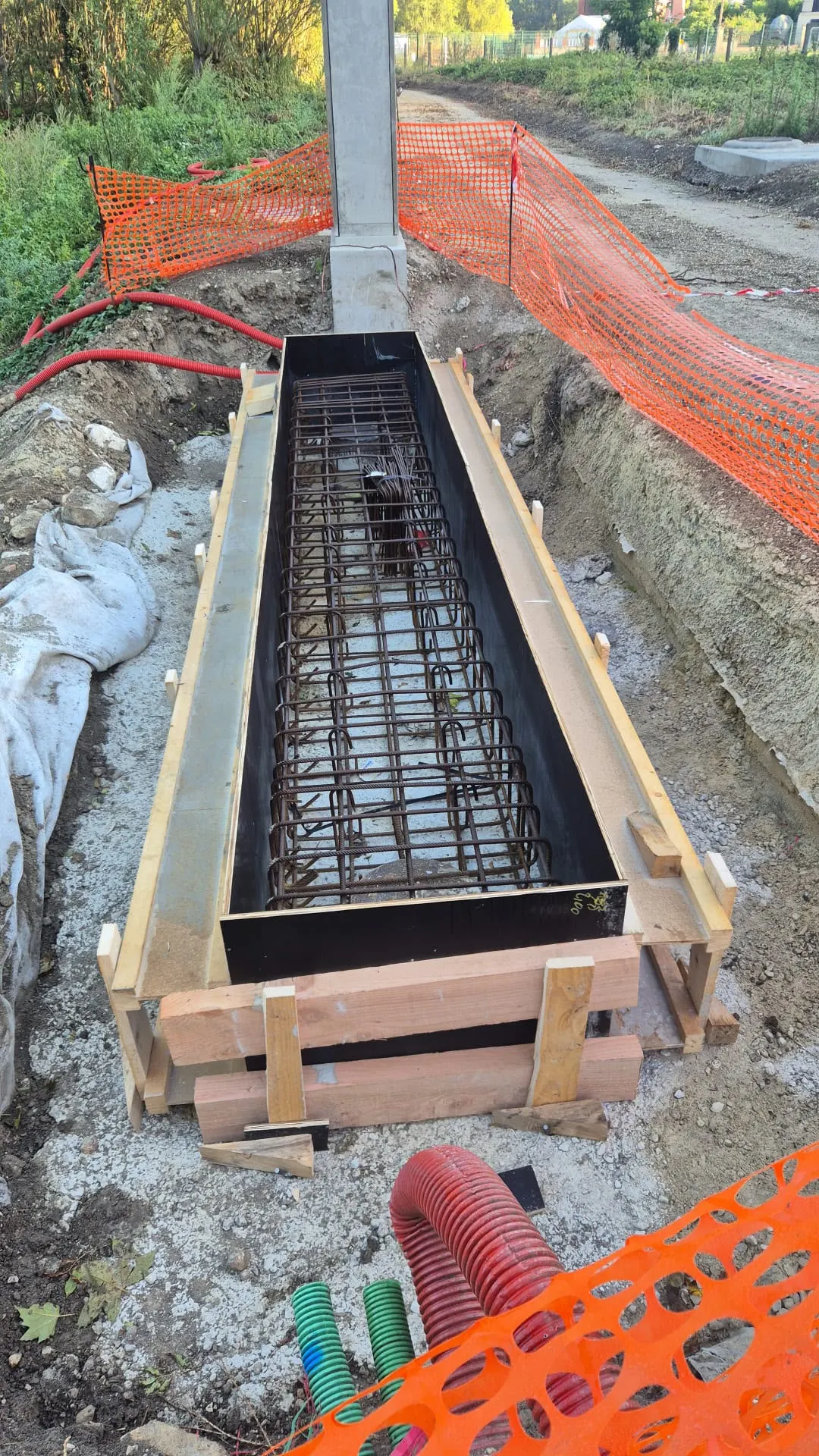 Ferraillage d’une longrine